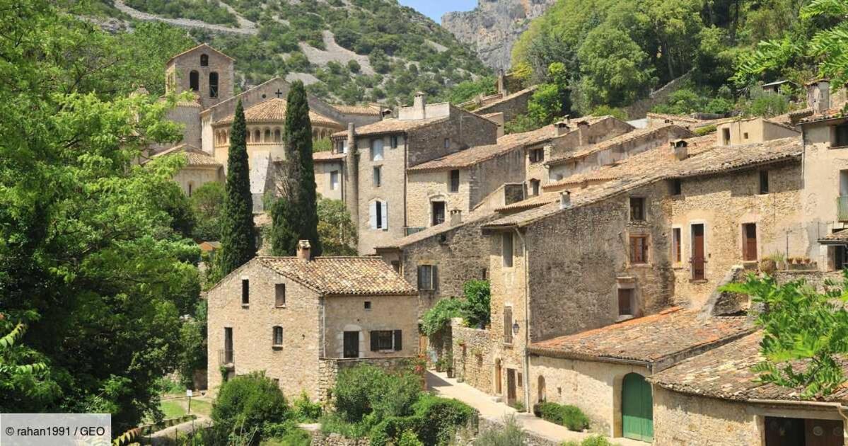 La Maison De La Traverse Saint-Guilhem-le-Desert Exteriör bild